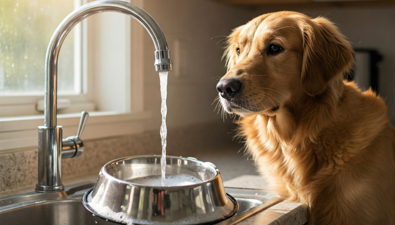 La importancia del adecuado lavado de los platos donde comen los perros y gatos